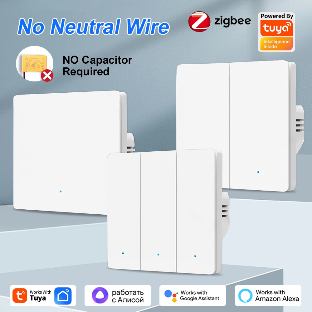 Smart Home Lighting Control - Smart Life ZigBee Drucktastenschalter 1 2