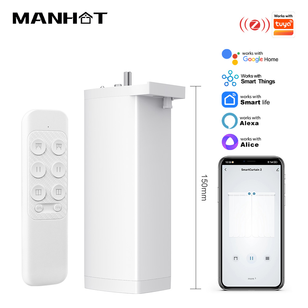 Smart Curtain Robot - Kompatibel mit Tuya 155MM 4rd Smart