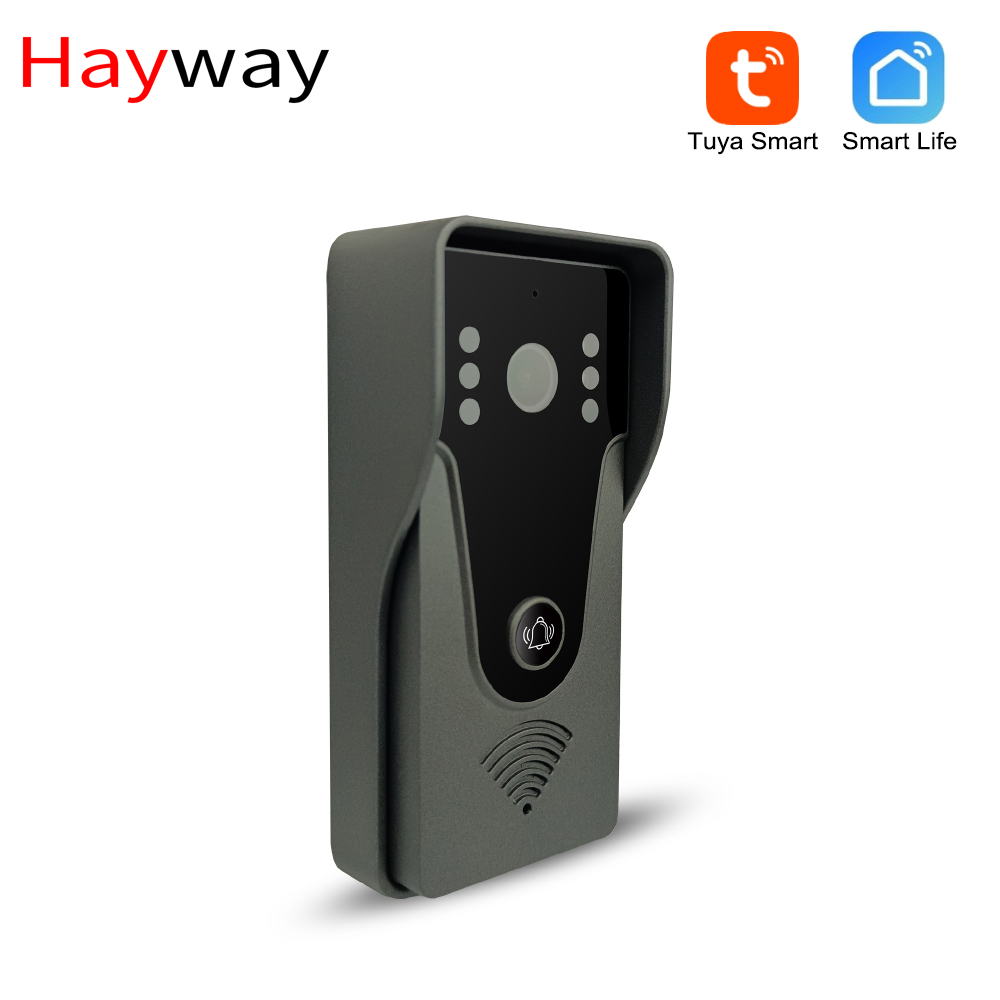 Video Doorbell - Hayway 4-kabeliges Video-Türsprechanrufpanel 1080P Außentürklingel IP65