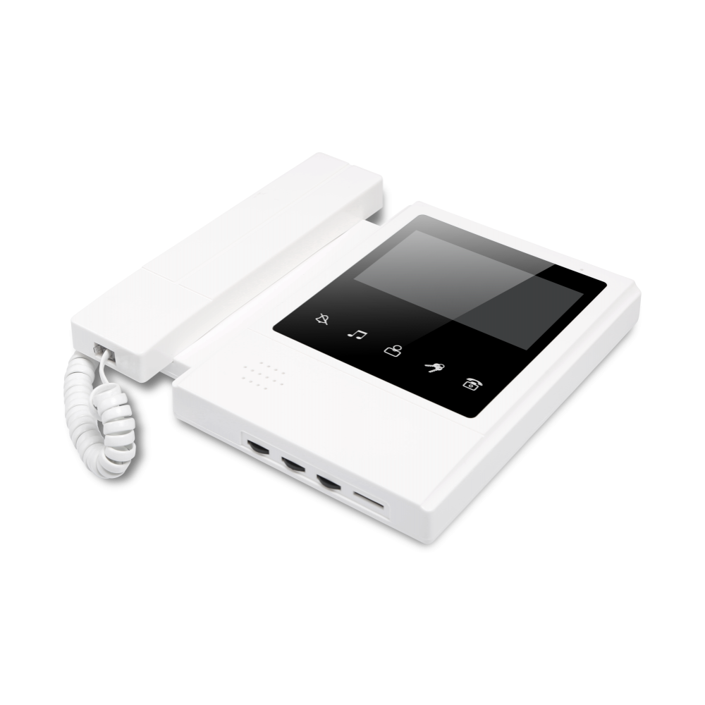 Video Doorbell - HOMSECUR XM405 4,3-Zoll-Innenmonitor mit Stummschaltfunktion, Erweiterungsbildschirm,