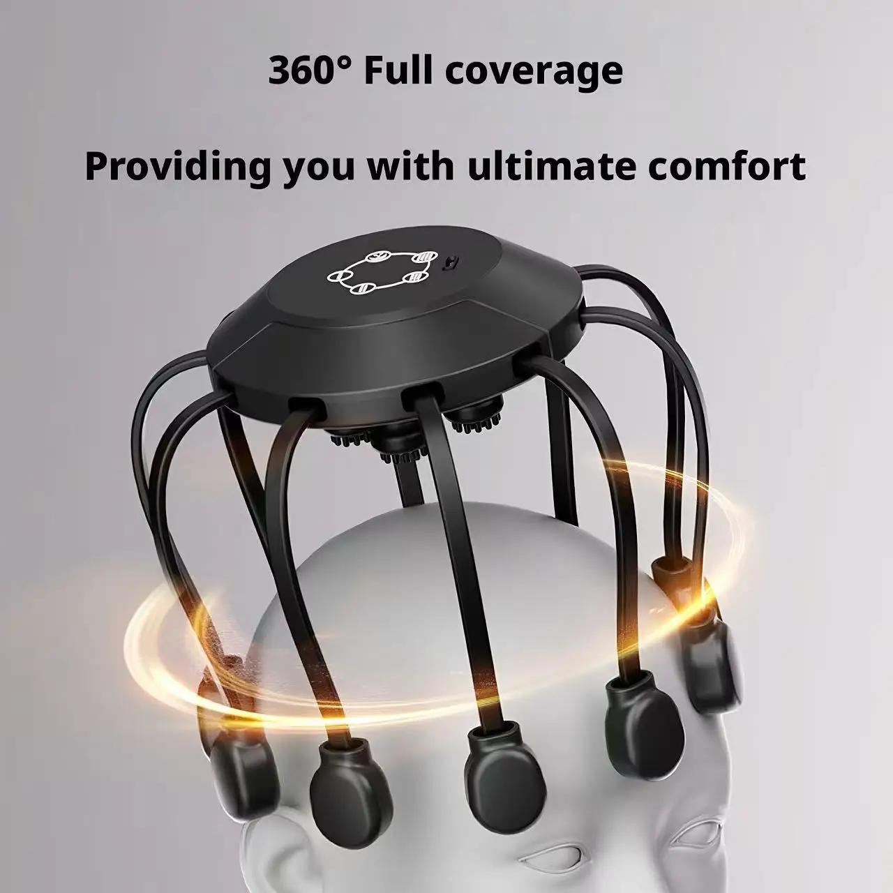 Smart Home Appliances - Elektrischer Oktopus-Kopfmassagegerät mit 10/14 Krallen, Intelligentes