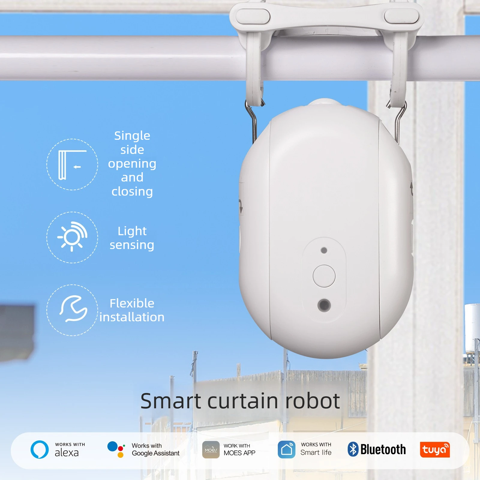 2026 Tuya Smart Home Zigbee Vo – Smart Curtain Robot Bewertung und Preis