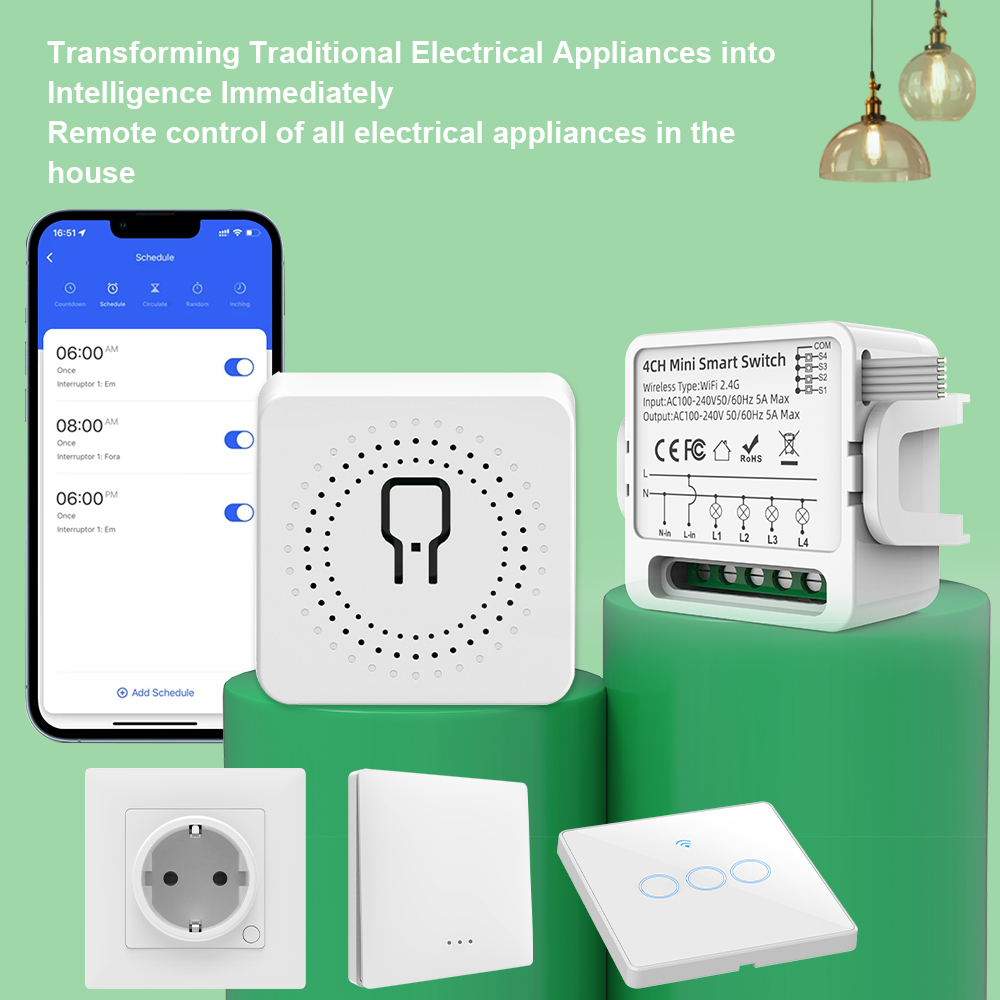 Tuya WiFi Smart-Schalter 1/2/3 – Smart Home Lighting Control Bewertung und Preis