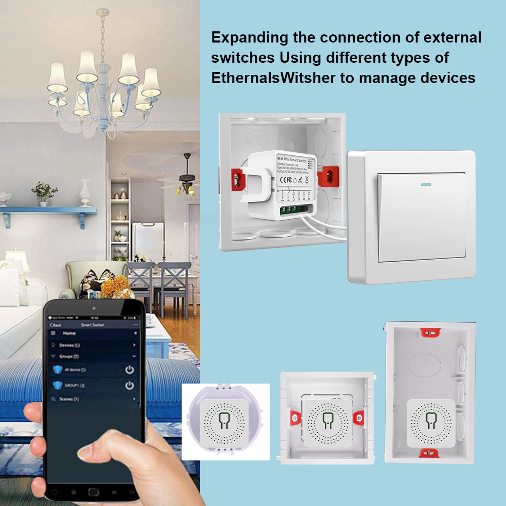 Tuya WiFi Smart-Schalter 1/2/3 – Smart Home Lighting Control Bewertung und Preis
