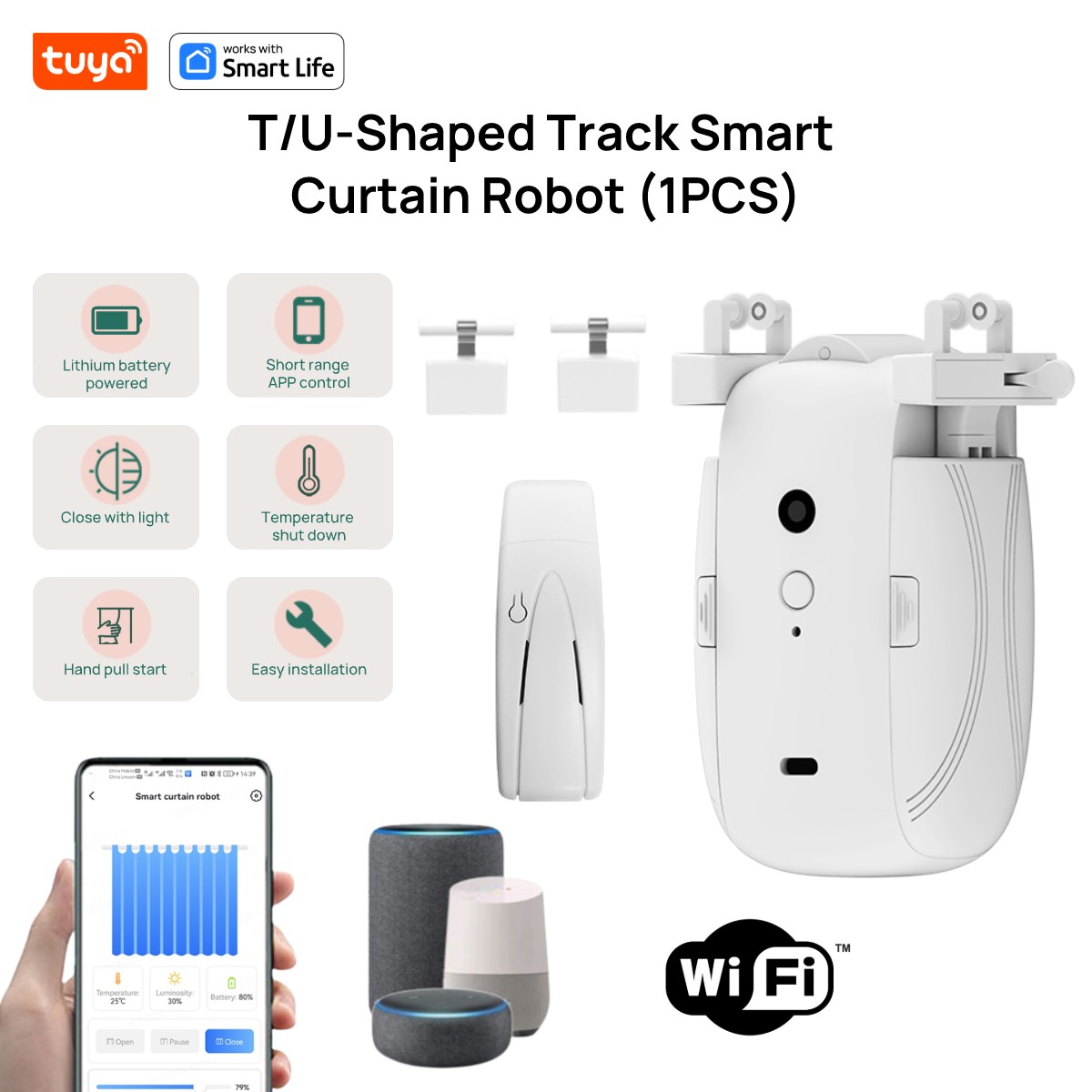 Tuya Smart Wifi Vorhang Robote – Smart Curtain Robot Bewertung und Preis