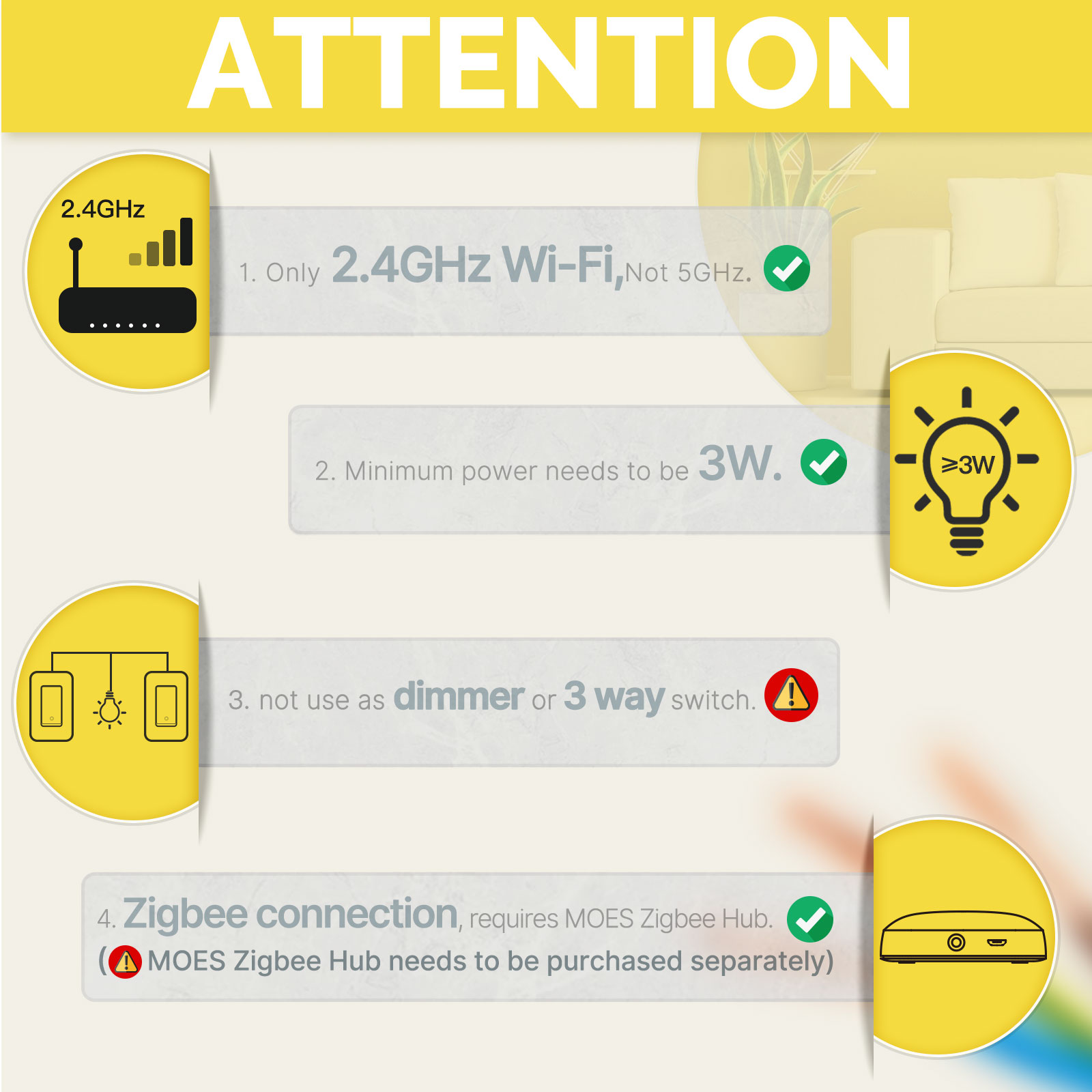 MOES US-Standard Zigbee Smart- – Smart Home Lighting Control Bewertung und Preis