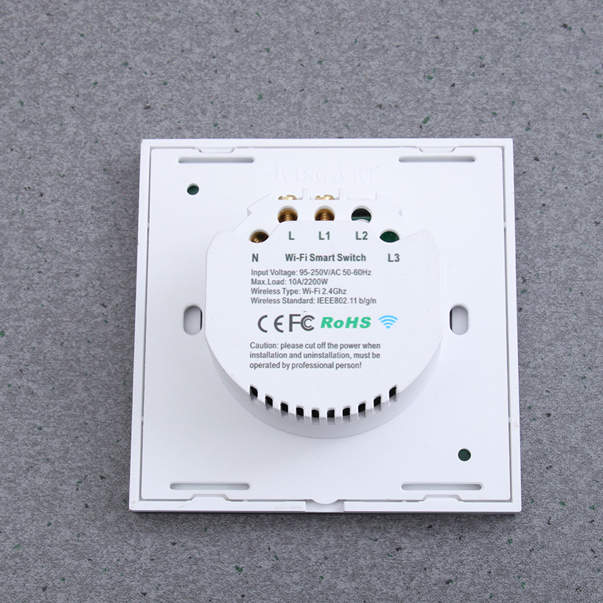 WiFi Touch-Schalterpanel 1-fac – Smart Home Lighting Control Bewertung und Preis