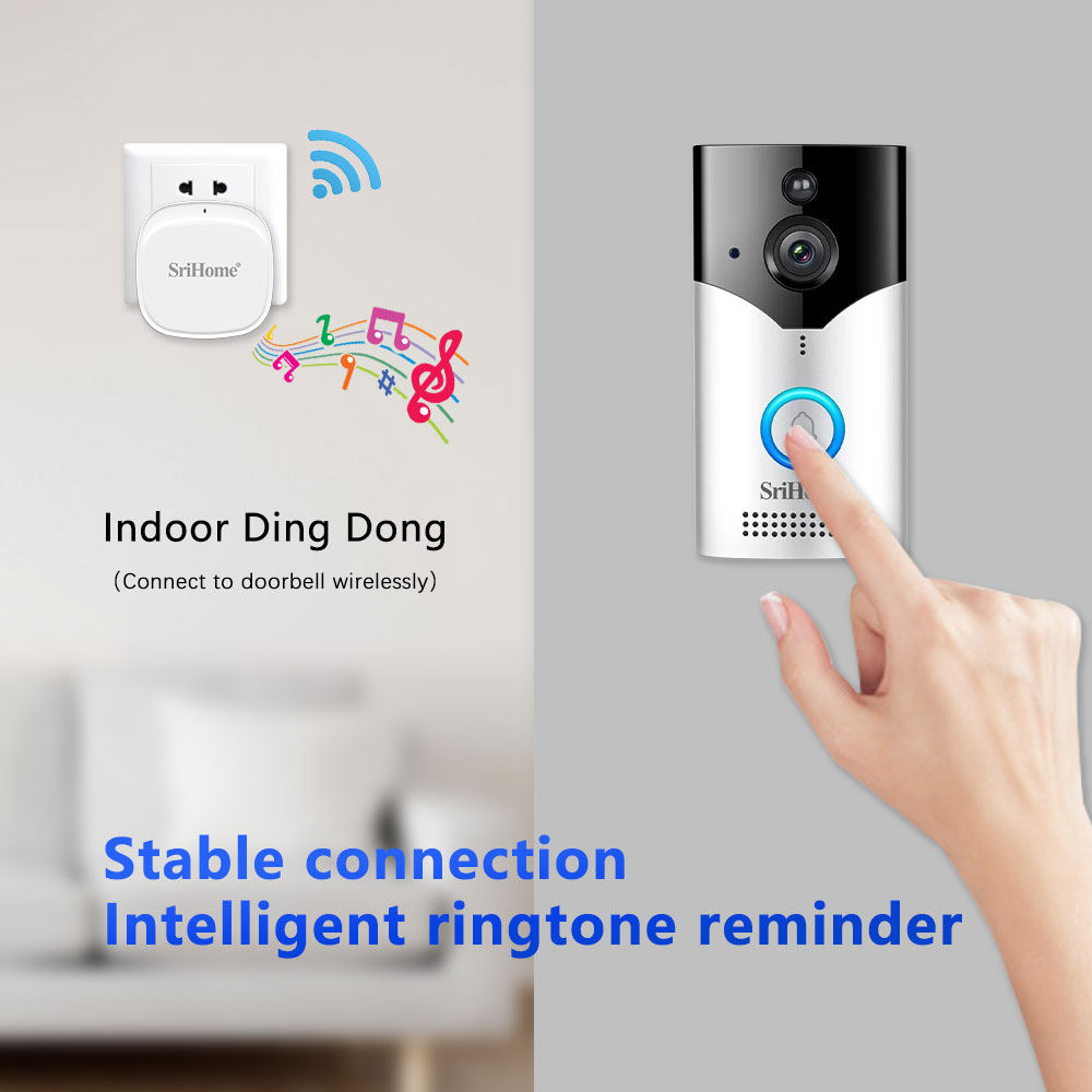 Srihome DH002 4MP 1440P Energi – Video Doorbell Bewertung und Preis