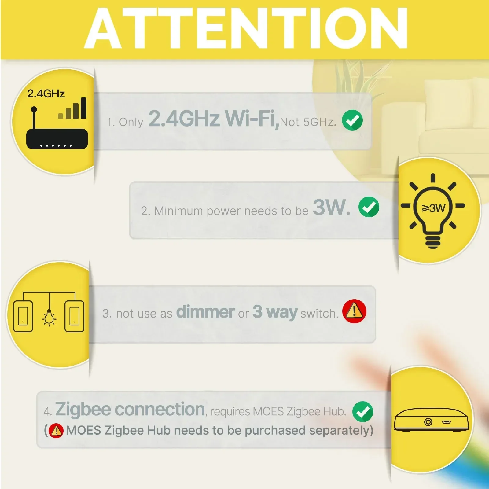 MOES Tuya ZigBee US Smart Lich – Smart Home Lighting Control Bewertung und Preis