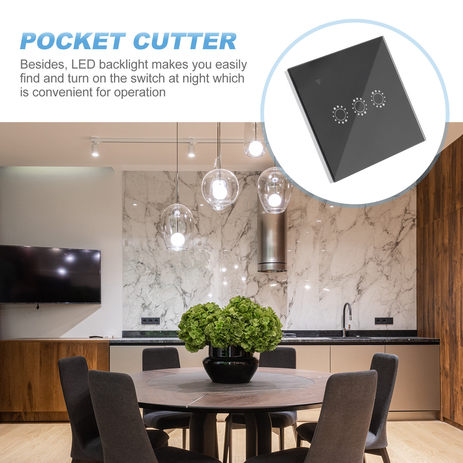 Kabelloses WLAN-Touch-Schalter – Smart Home Lighting Control Bewertung und Preis